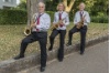 Tenor-Saxophon; Werner Wyss, Es-Alto-Saxophon: Kurt Haag, Muriel Hollinger